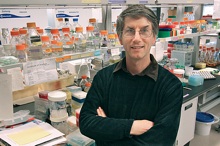 Brett Tyler in lab